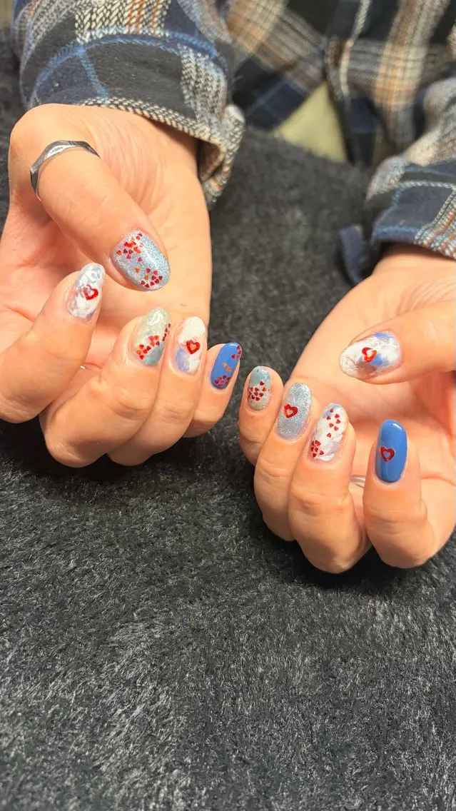 ネイル アートネイル ショートネイル 前田 あすかのネイルデザイン