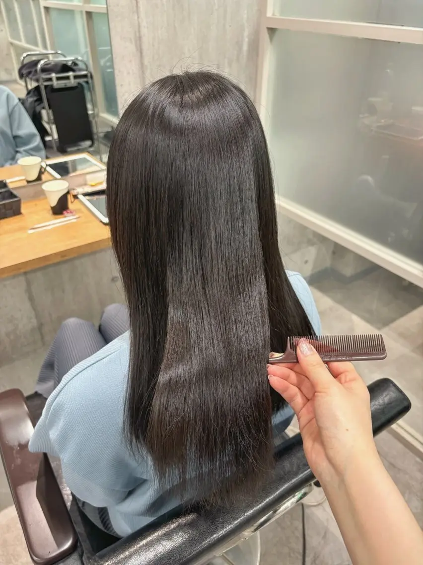 ロング 縮毛矯正 🌷大澤ゆい🌷 stylistのヘアスタイル