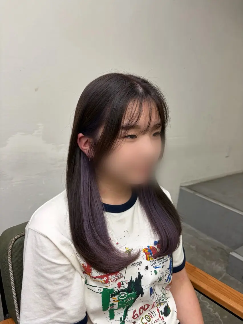 カラー nico 麻生 ミユのヘアスタイル