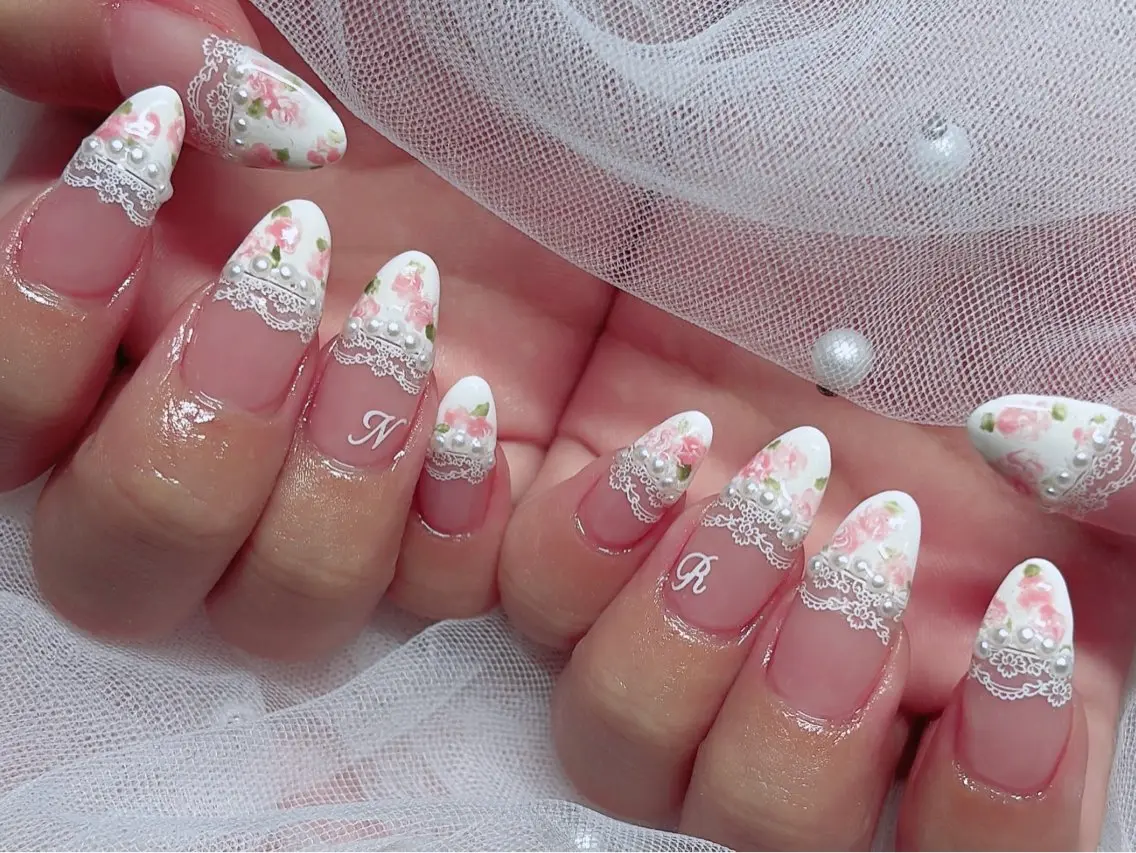 ネイル ハンドネイル RiLion💗 Risa🦋💜のネイルデザイン