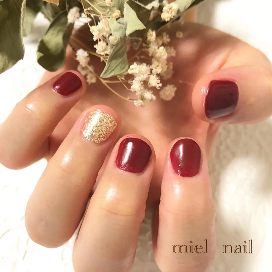 ネイル ハンドネイル miel nailのネイルデザイン