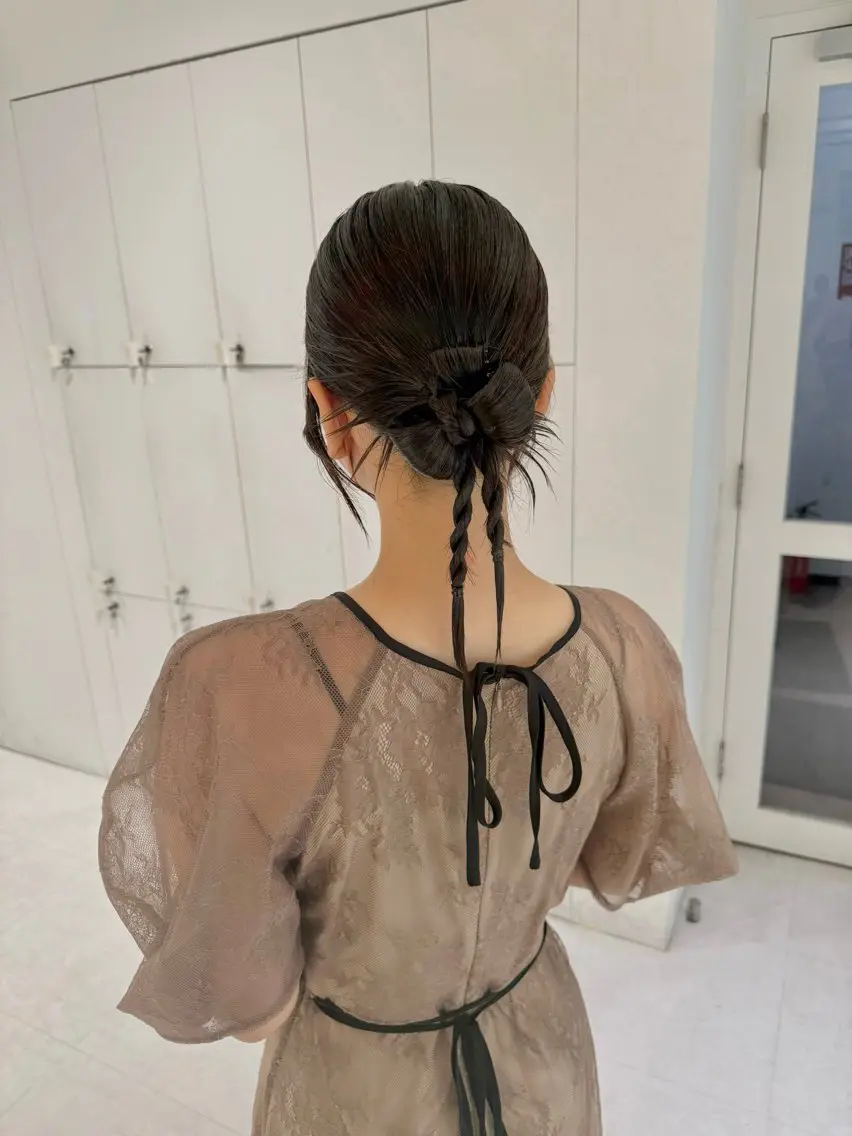 ヘアアレンジ ヘアカラー yumea ⠀のヘアスタイル