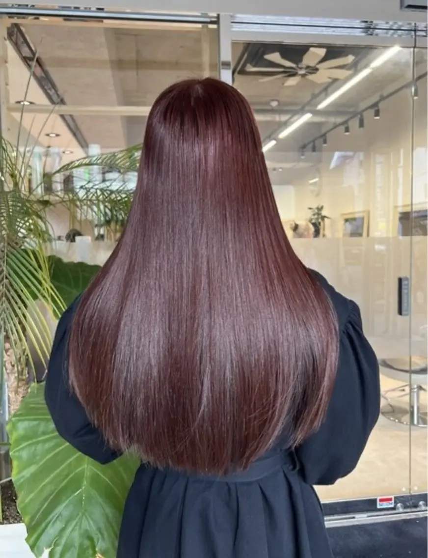 ロング パーマ ストレートパーマ カット 縮毛矯正 トリートメント 🍀お悩み改善憧れの 美髪 小林風雅のヘアスタイル