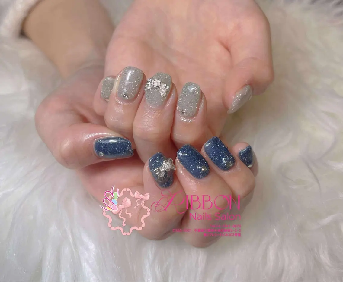 ネイル チークネイル フットネイル フレンチネイル グラデーション 韓国ネイル YUKI NAILのネイルデザイン