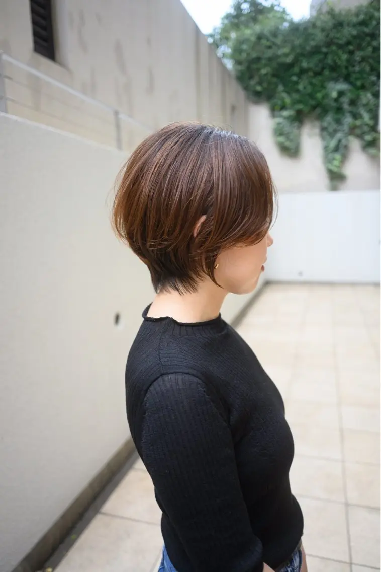 ショート ハンサムショート ショートヘア カット 煙山 恭介のヘアスタイル