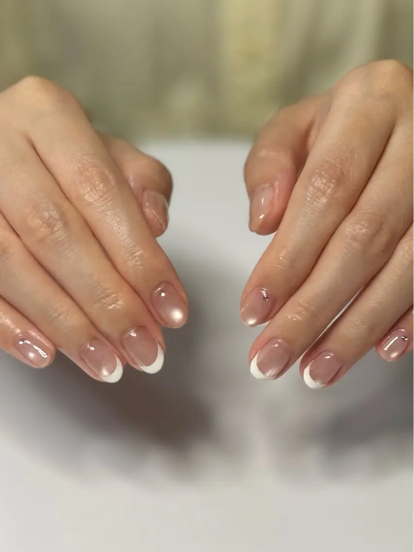 ネイル フレンチネイル オフィスネイル ハンドネイル MIZUKI Felice浦和東口のネイルデザイン