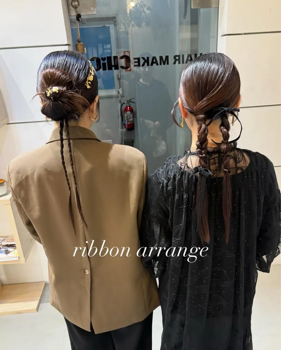ヘアアレンジ ヘアセット chic 有山 美瑠のヘアスタイル