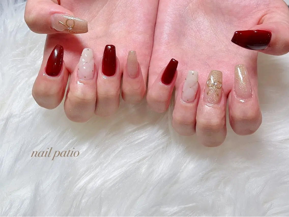 ネイル ハンドネイル nail patio 新越谷 yukiのネイルデザイン