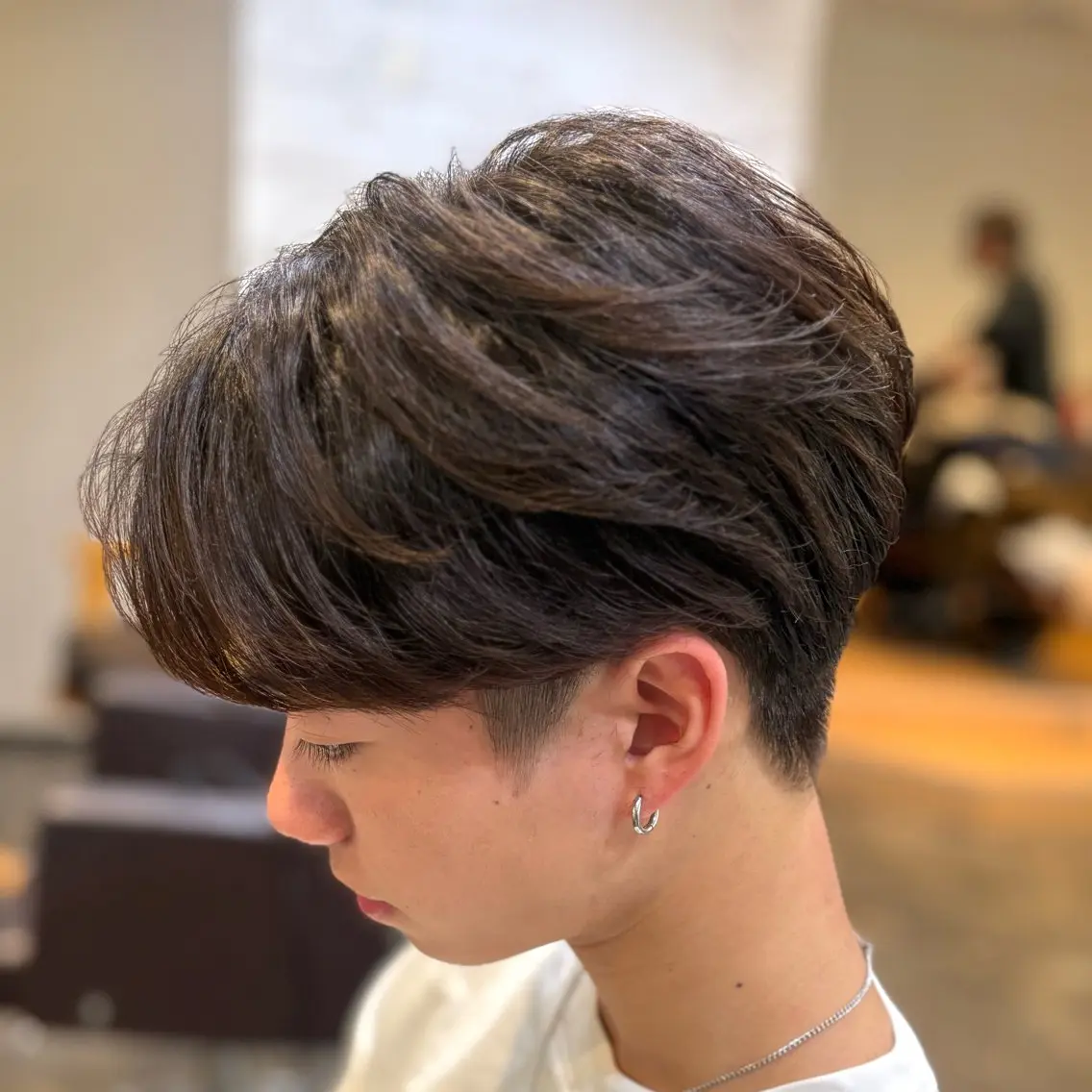 ショート カット ヘアカラー トリートメント 加藤 大貴のヘアスタイル