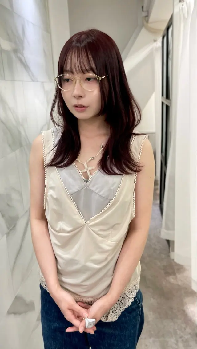 ロング 🖱️透明感カラー ×髪質改善Rikyuのヘアスタイル
