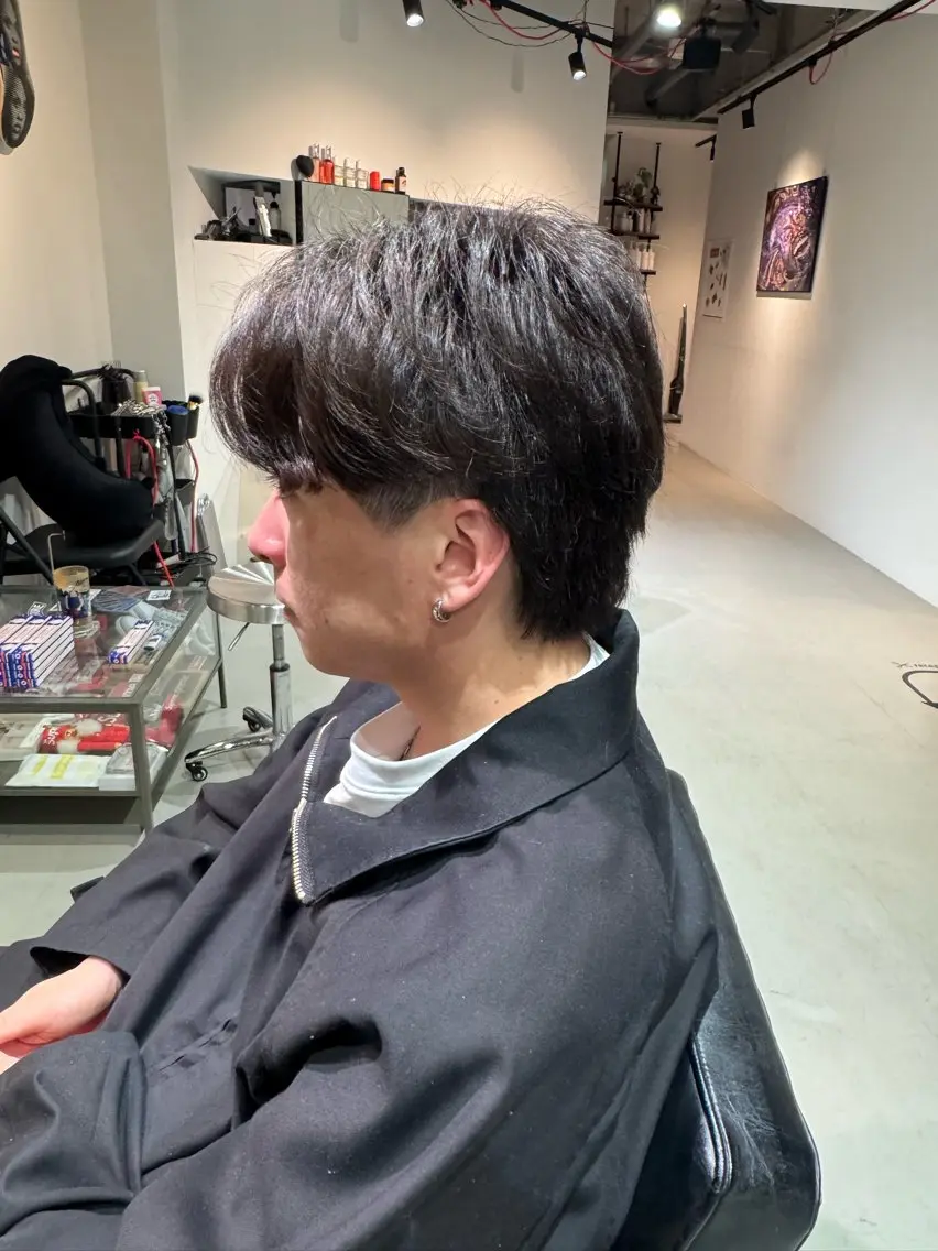 ショート パーマ メンズ Mizuki Yajimaのヘアスタイル
