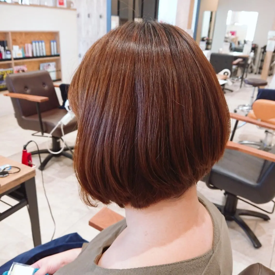 ショート ショートボブ ボブ ショートヘア 坂上 晴日のヘアスタイル