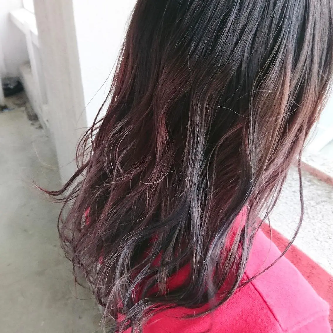 ミディアム yoshi （髙橋）のヘアスタイル
