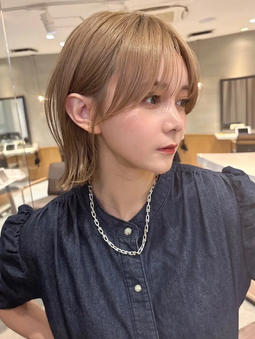 ブリーチなしダブルカラー×3STEPトリートメントの写真