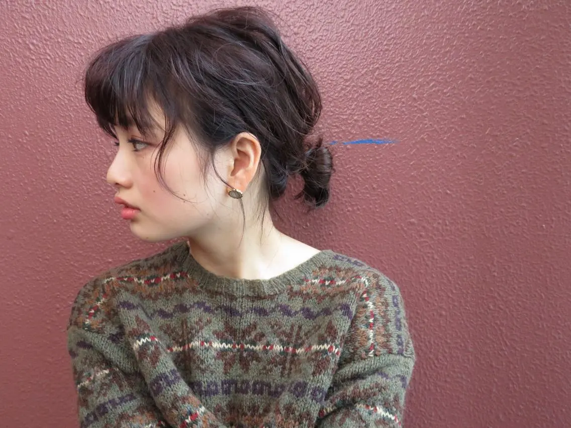ショート ミディアム セミロング ロング カラー ヘアアレンジ レイヤーカット BLend 渋谷のヘアスタイル