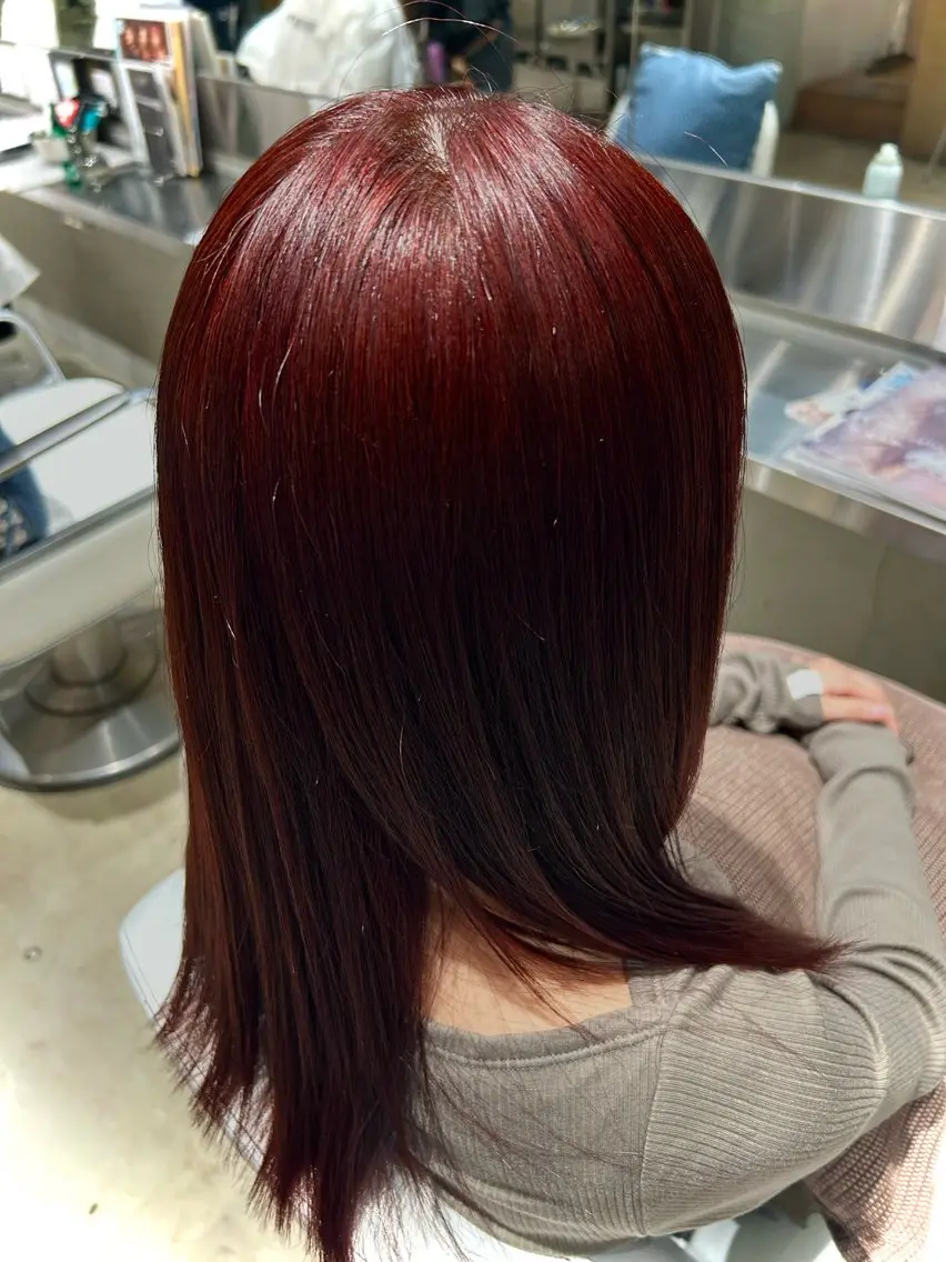 カラー ヘアカラー はらだ かなうのヘアスタイル