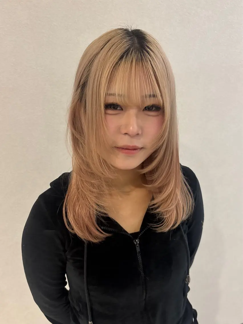 【 可愛くなりたい方必見♡ 】 盛れる顔まわり◎似合わせカット🎀の写真
