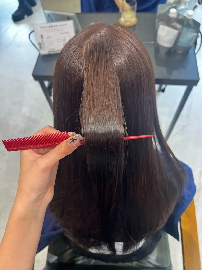 カラー＋トリートメントAujua🕊️‎🤍の写真