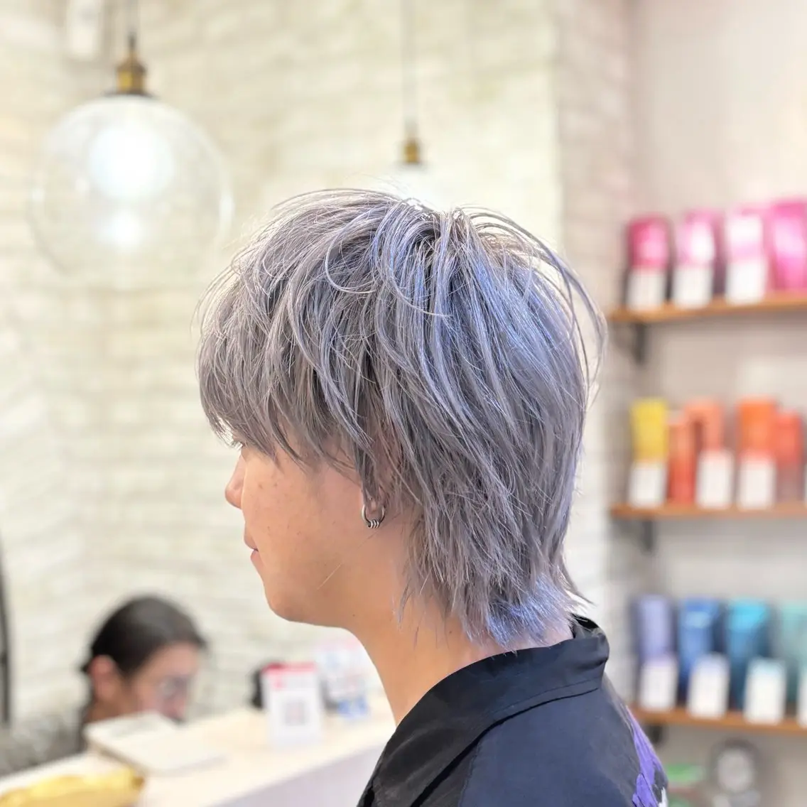 カラー メンズ ヘアカラー 🕊️カズヤ/ ハイトーン🕊️のヘアスタイル