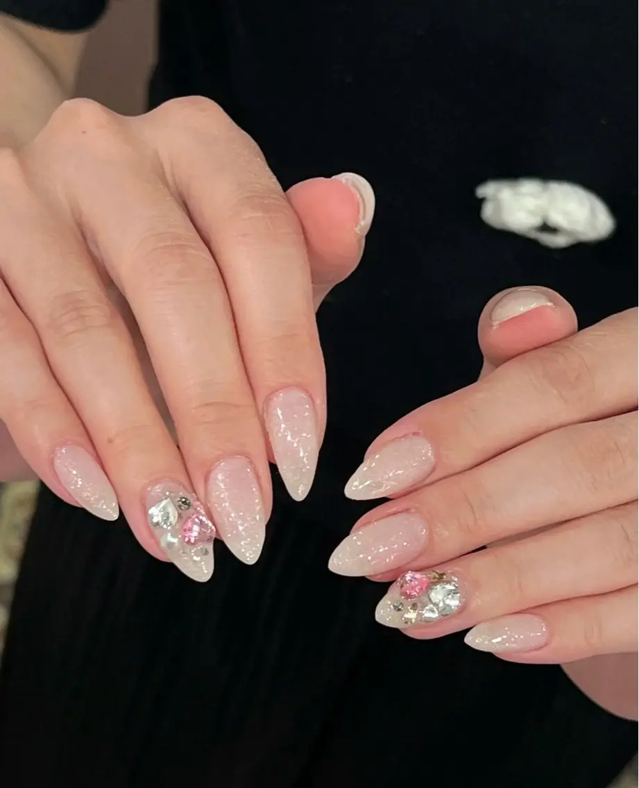 ネイル アートネイル フレンチネイル マグネットネイル ミラーネイル オフィスネイル ハンドネイル Blossom nail_研修のネイルデザイン