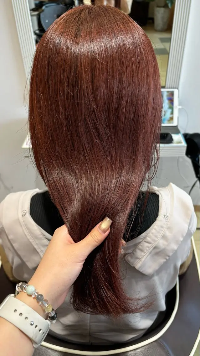 カラー 淡色┊︎ナチュラル 🧁奈那美🧁*.゜のヘアスタイル