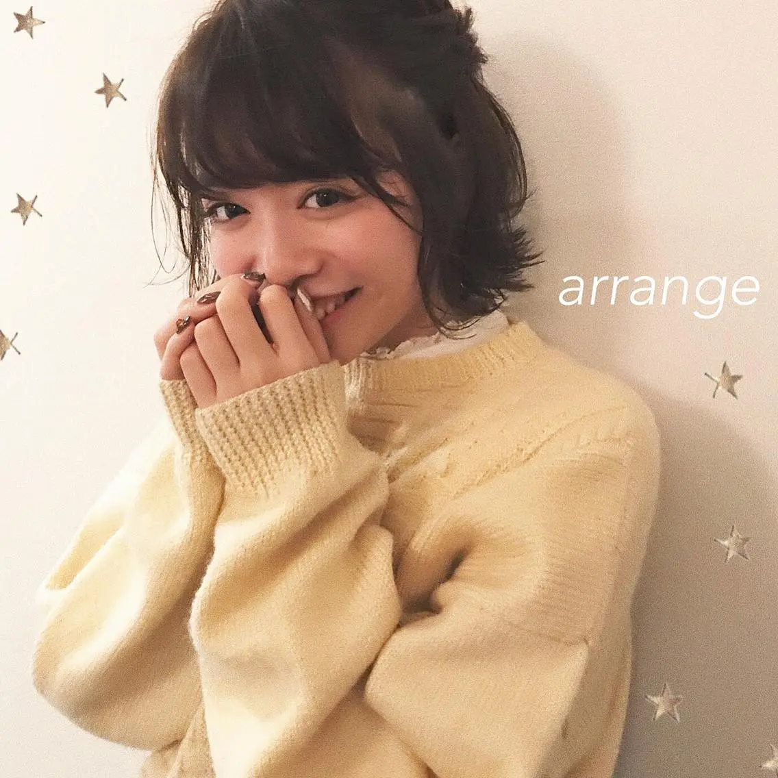 ミディアム ヘアアレンジ 市川 千夏のヘアスタイル