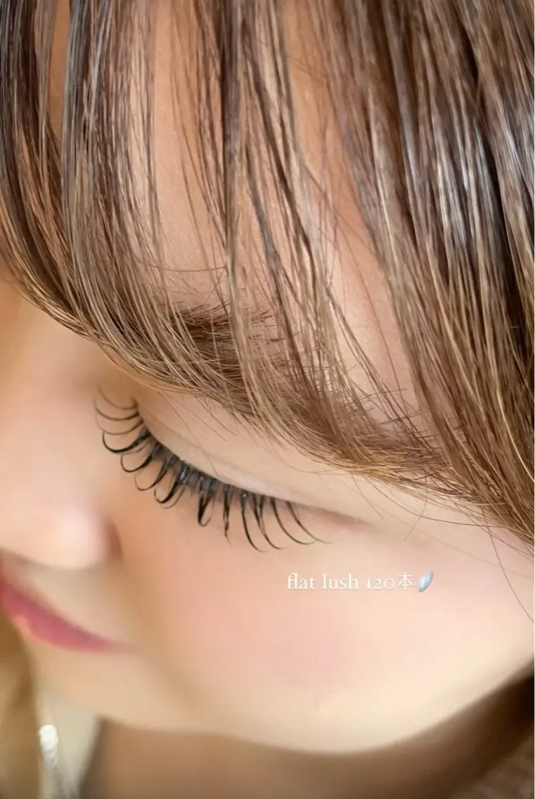 マツエク・マツパ フラットラッシュ マツエク eyelush salonのマツエク・マツパデザイン
