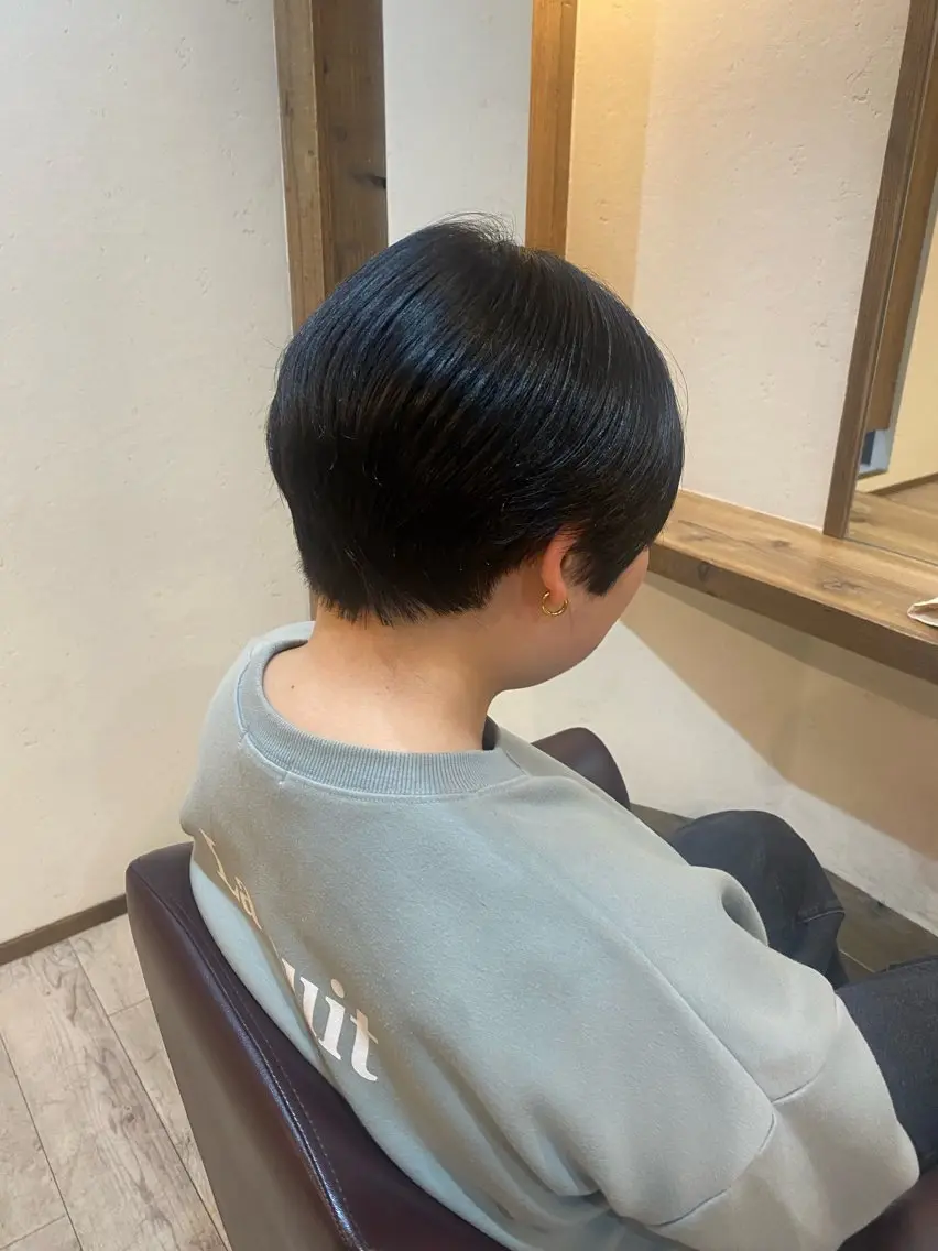 ショート カット ヘアカラー トリートメント 🍑 モモカ🍑のヘアスタイル