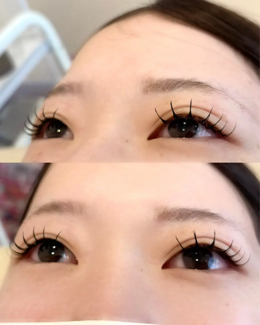 マツエク練習モデル120本🎀⚠️現金のみ⚠️補足事項必ずお読みください❣️の写真