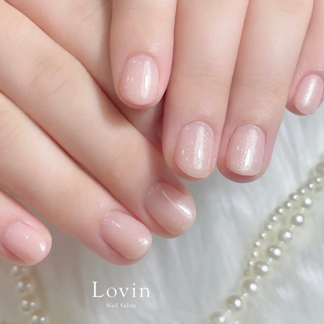 ネイル ジェルネイル ラメ(グリッター) オフィスネイル パラジェル k-two nailのネイルデザイン
