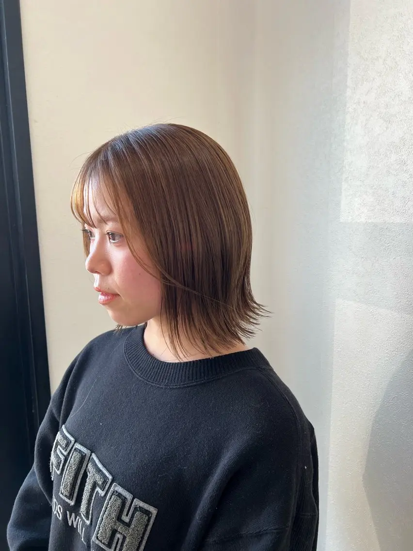 ショート カラー ヘアカラー トリートメント 鈴木 拓海のヘアスタイル