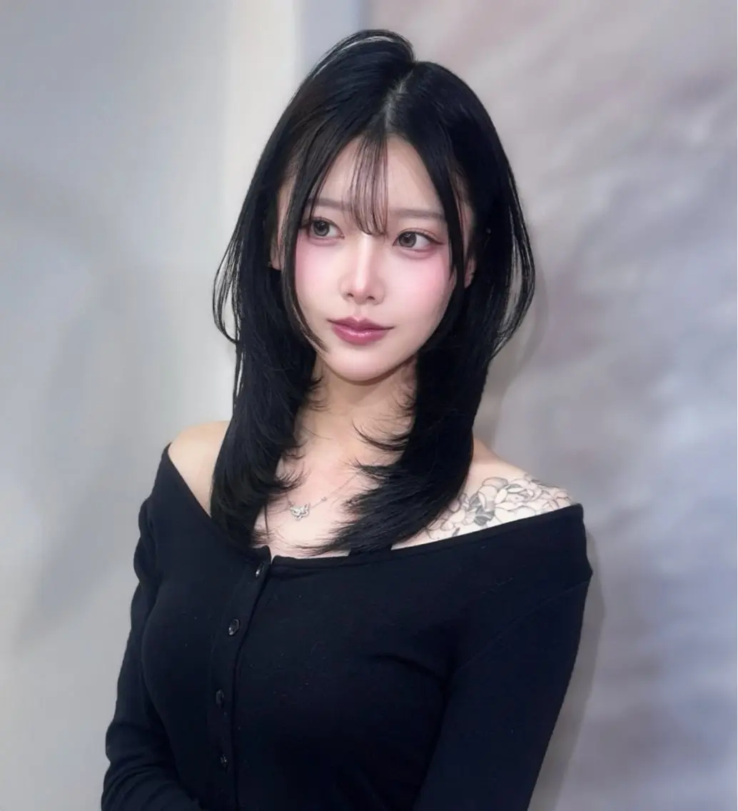 ミディアム カラー ヘアカラー トリートメント 💎あおい💎大宮 🦋ワンカラー🦋のヘアスタイル