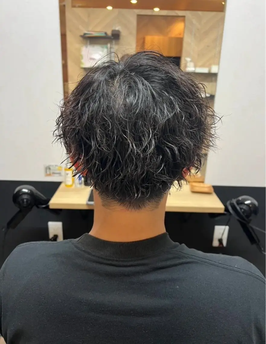パーマ メンズ 石川 晴那のヘアスタイル