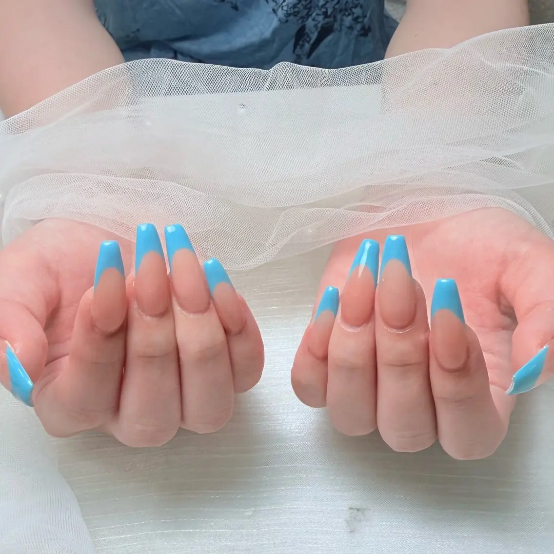ネイル フレンチネイル ジェルネイル 韓国ネイル マグネットネイル 持ち込み ハンドネイル RINA Nailのネイルデザイン