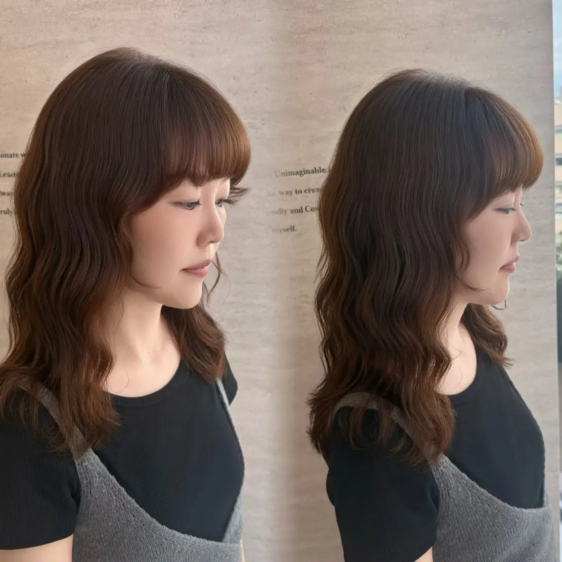 パーマ 本場韓国ヘア特化 아이비/Aibiのヘアスタイル