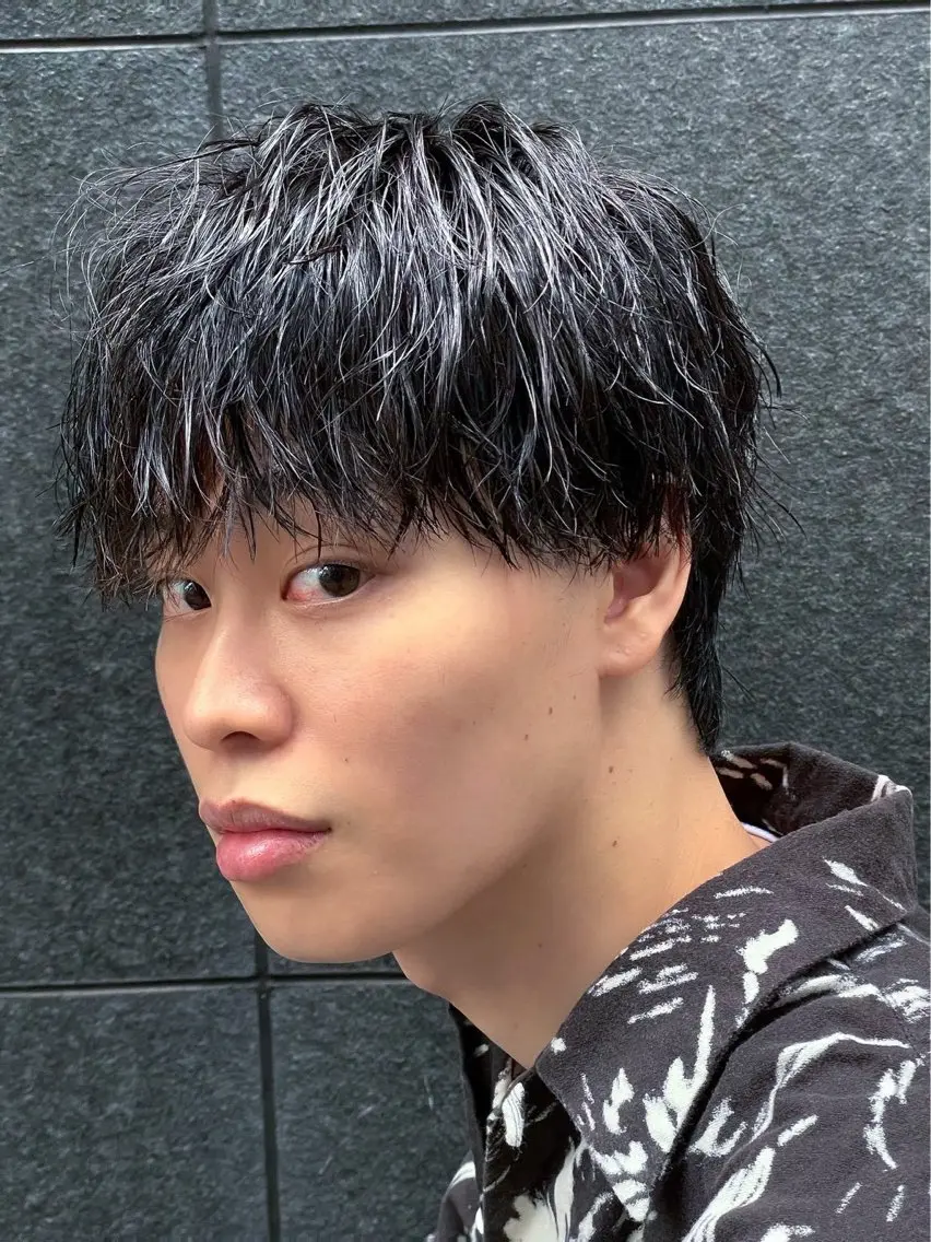 【メンズ】¥3,500初めてのパーマも◎🌀カット+ツイスパor波巻き+ケア剤+トリートメント🔥の写真
