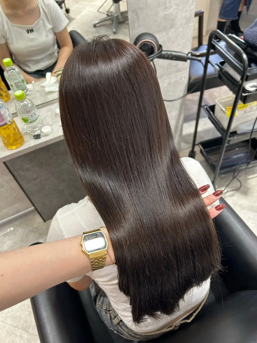 【人気No.1】🕊️髪質改善カット+カラー+髪質改善トリートメント✨の写真