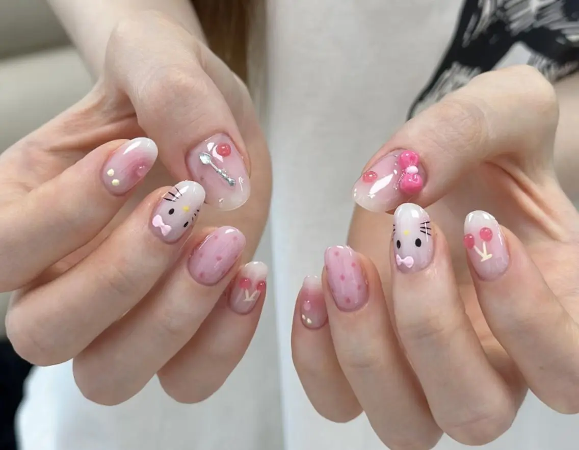 ネイル ハンドネイル 🎀 UU_nailのネイルデザイン