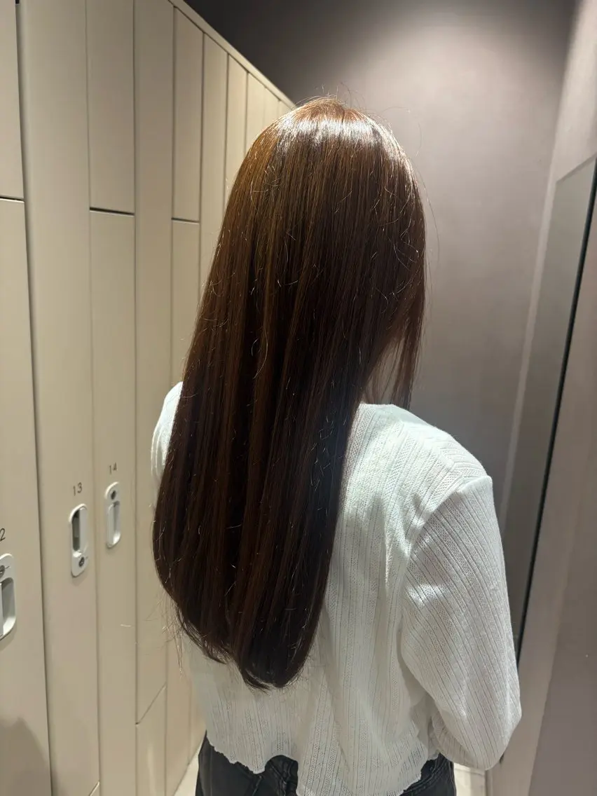 ロング レイヤー/透明感 カラー🍀そら🪽のヘアスタイル