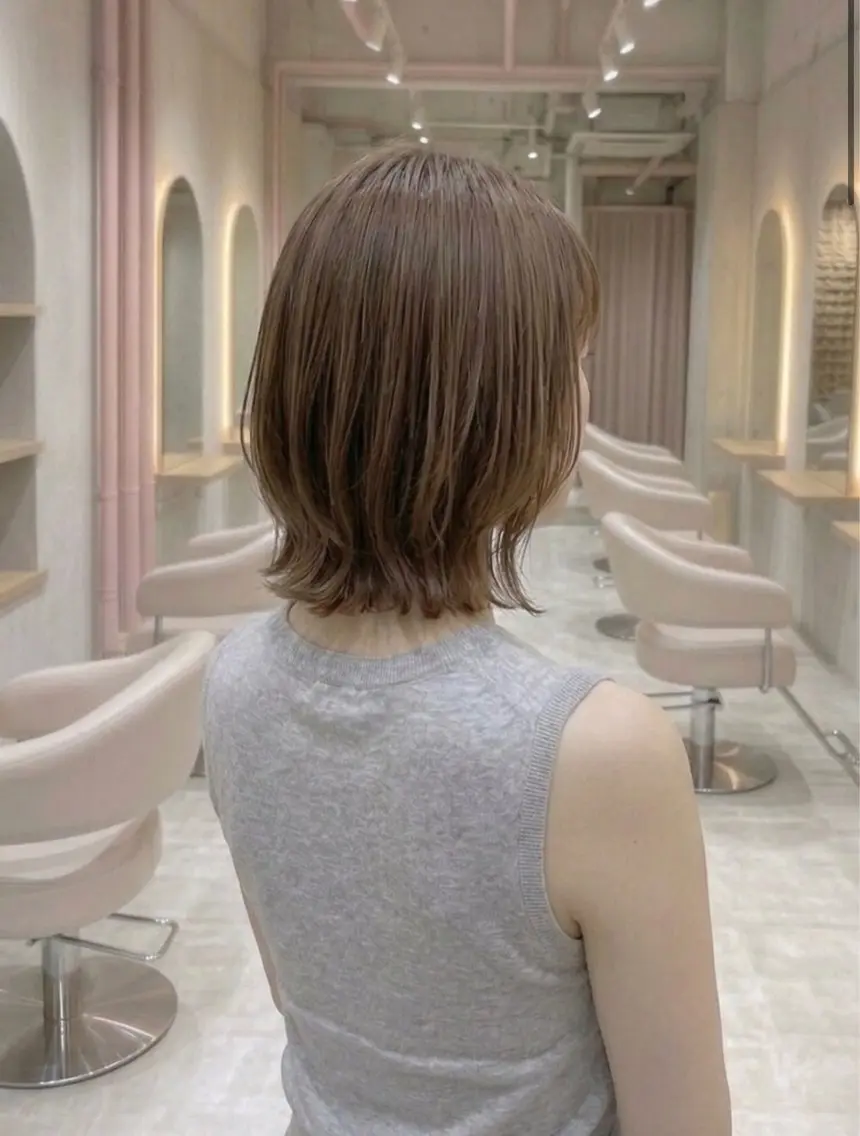 ミディアム ⭐️モデル大募集⭐️ 森下ゆうき⭐️のヘアスタイル