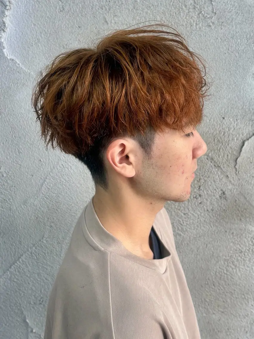 カラー メンズ 大谷 真央のヘアスタイル
