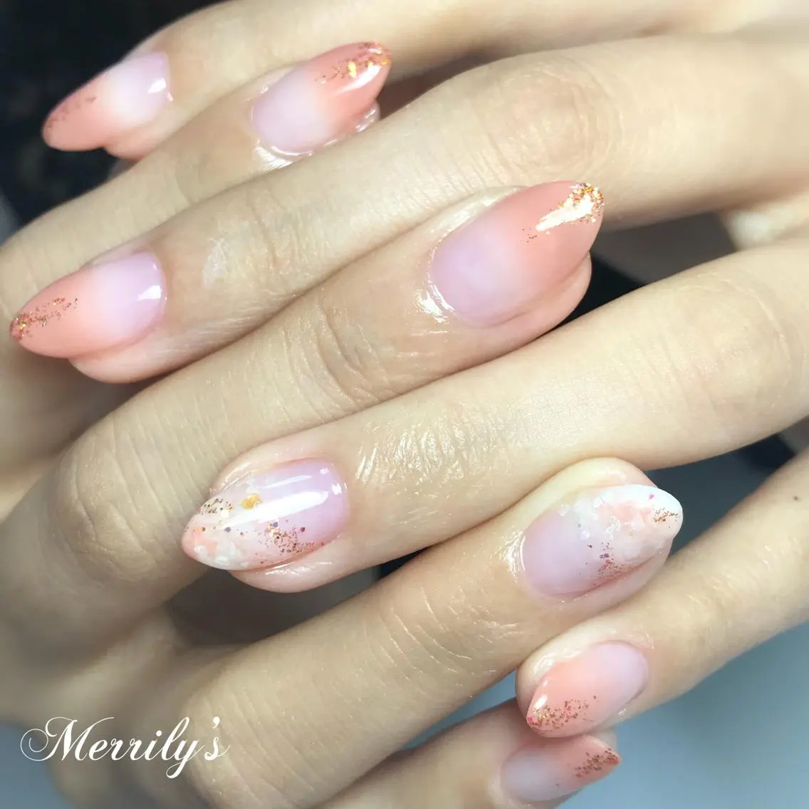 ネイル Merrily's Hagi Minaのネイルデザイン