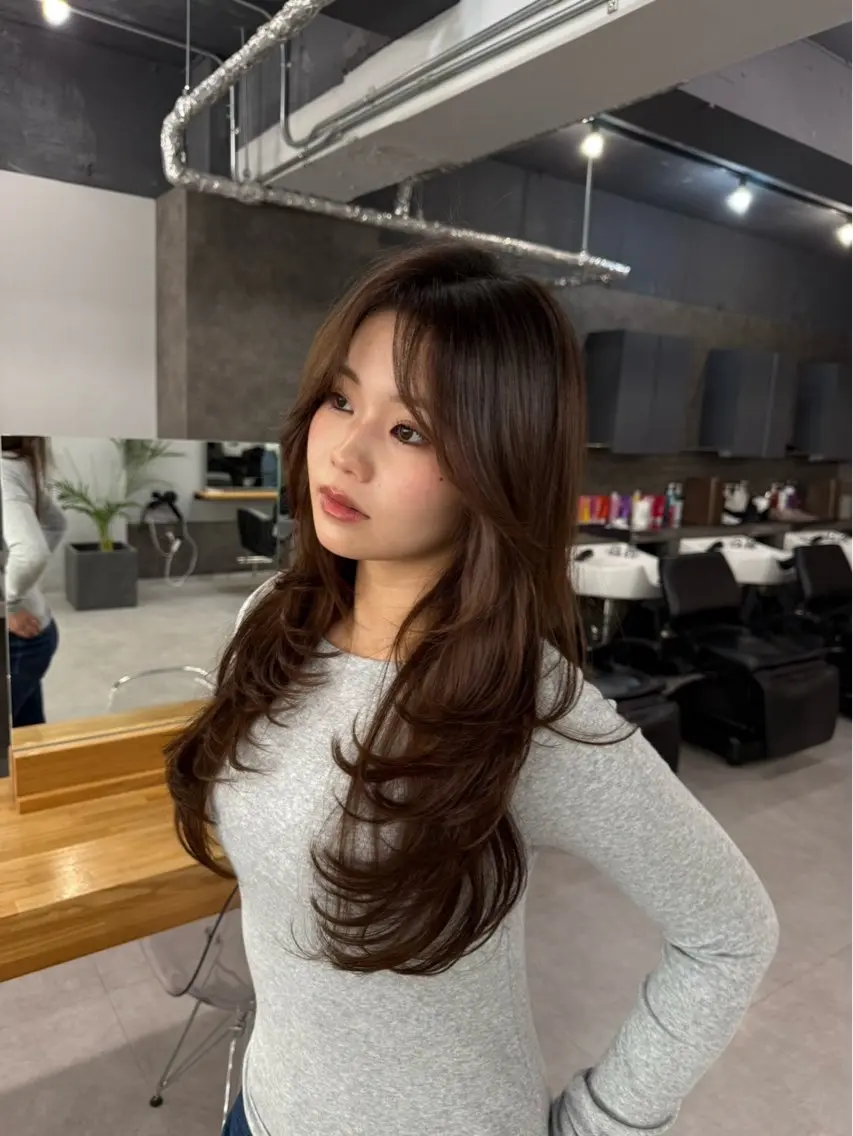 セミロング 坂田 春樹のヘアスタイル