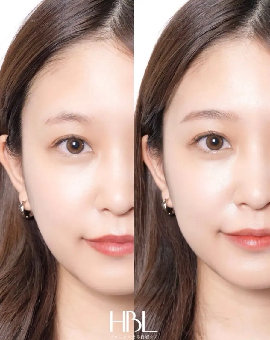 アイブロウ ハリウッドブロウリフト mogunail &blowのネイルデザイン