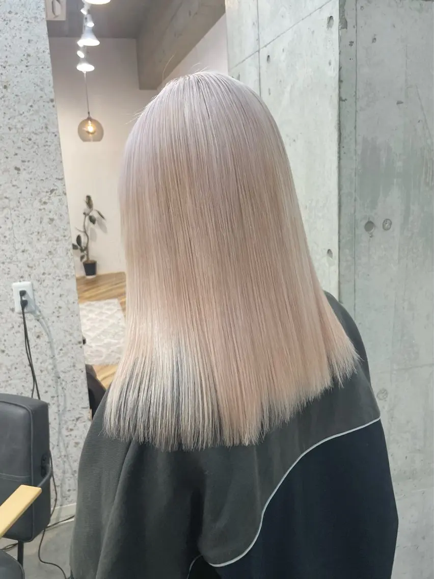 人気No.1 🧑🎓U24学割👩🎓 ブリーチ+カラーの写真