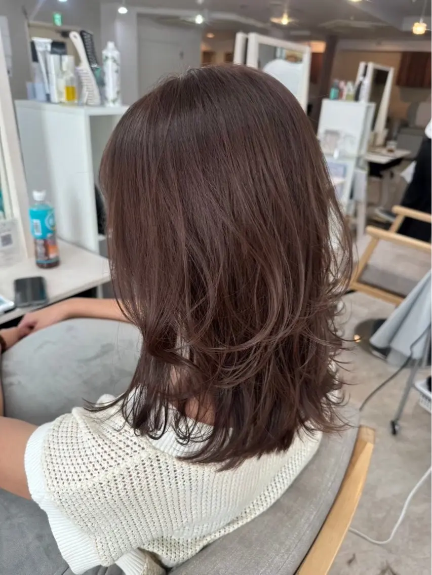 カラー 植村 菜央のヘアスタイル