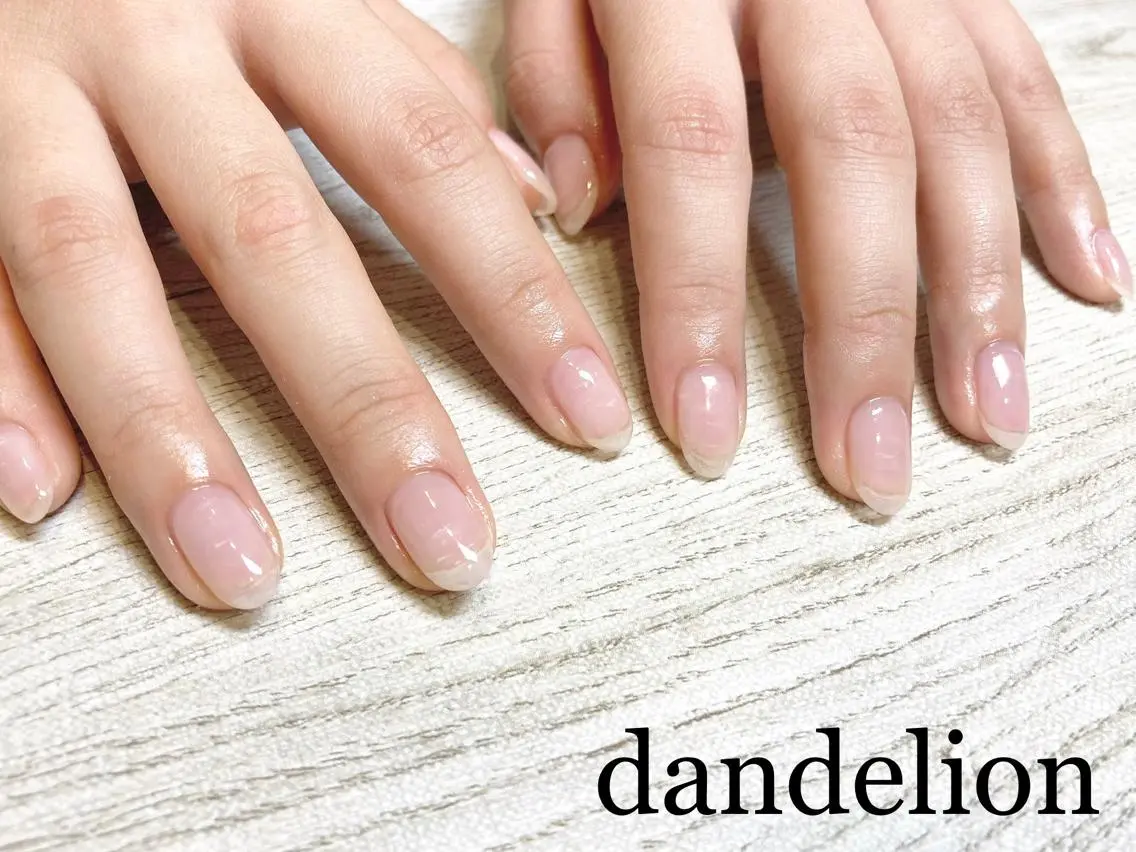 ネイル ハンドネイル ハンドケア dandelion ダンデライオンのネイルデザイン