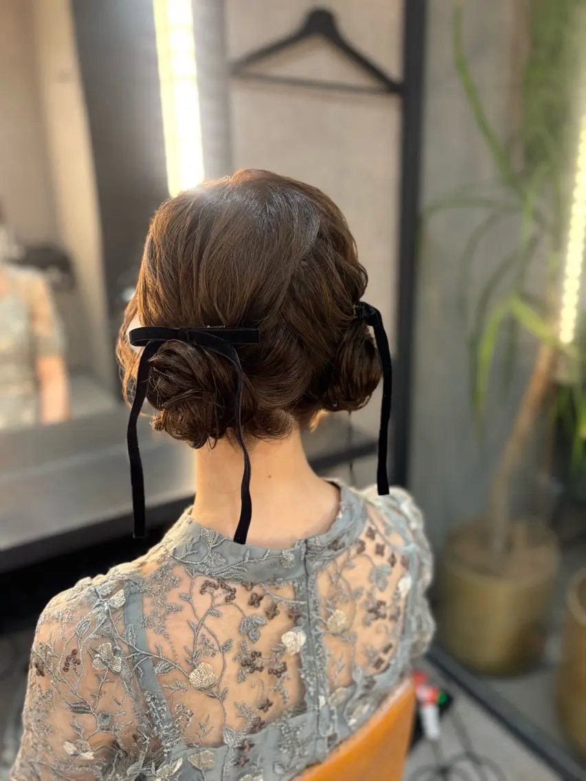 ヘアアレンジ ヘアメイク スーのヘアスタイル