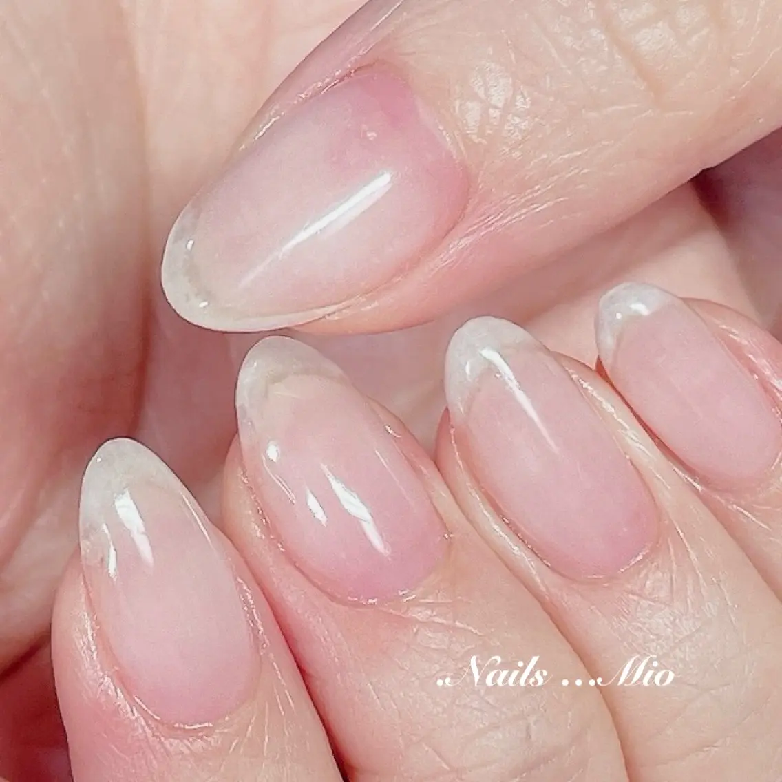 ネイル クリアネイル ジェルネイル ハンドネイル ハンドケア .Nails Mio 赤羽西ネイルサロンのネイルデザイン