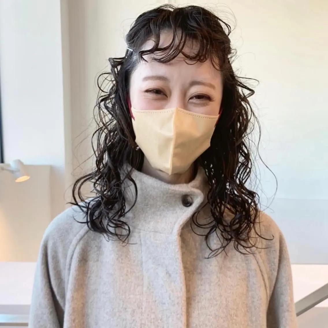 ロング パーマ カット パーマ KAWATOKO MISUZUのヘアスタイル
